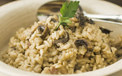 Risotto ai funghi porcini e taleggio