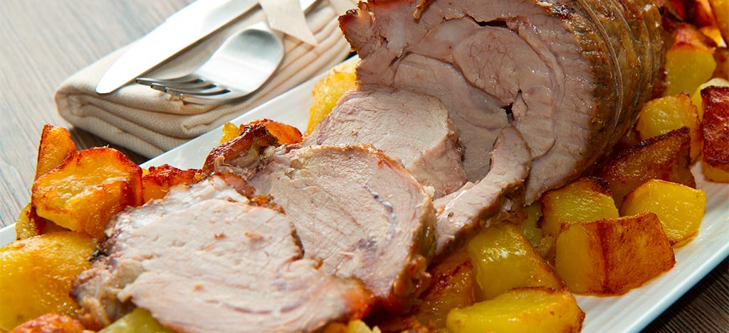 Arrosto di maiale alle erbe