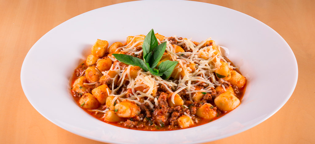 Gnocchi al ragu di brasato